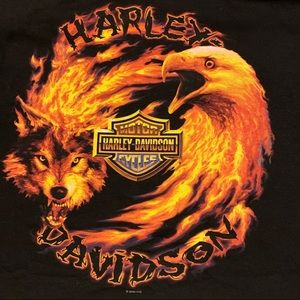 Vintage HARLEY DAVIDSON South Africa XXL T Shirt